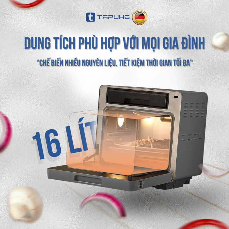 Cách làm sữa chua bằng nồi chiên hơi nước Tapuho TSF16