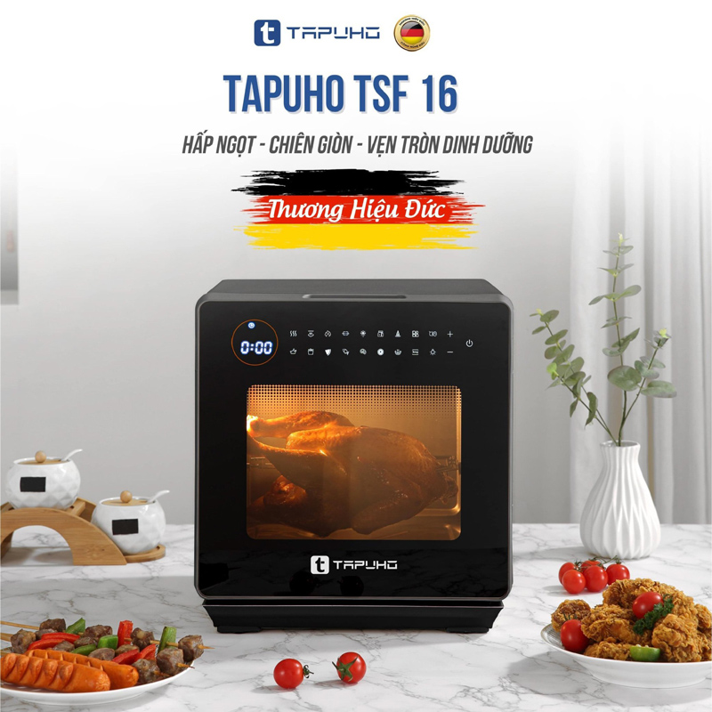 The latest steam fryer TAPUHO is a registered brand in Germany and Europe.