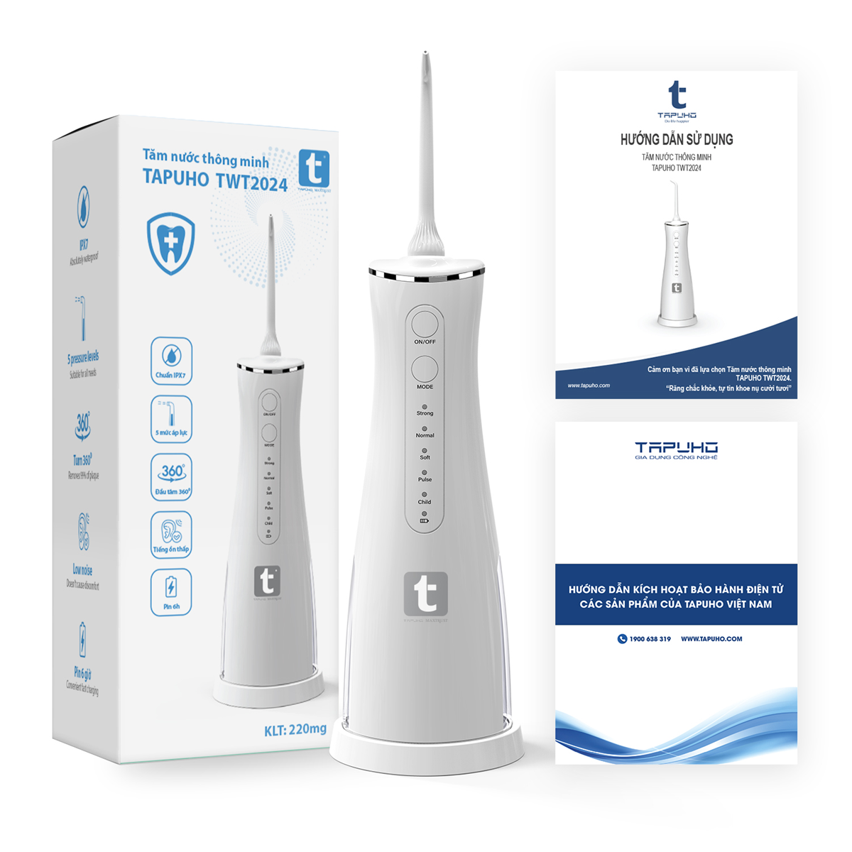 Tapuho TWT2024 Water Flosser Set