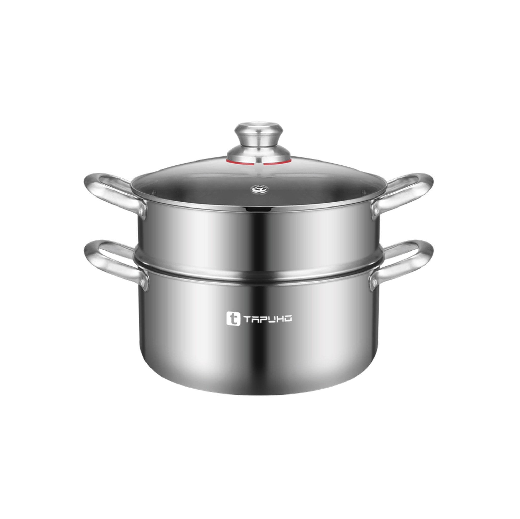 Premium 3-layer 2-layer stainless steel steamer TP-2034 26cm
