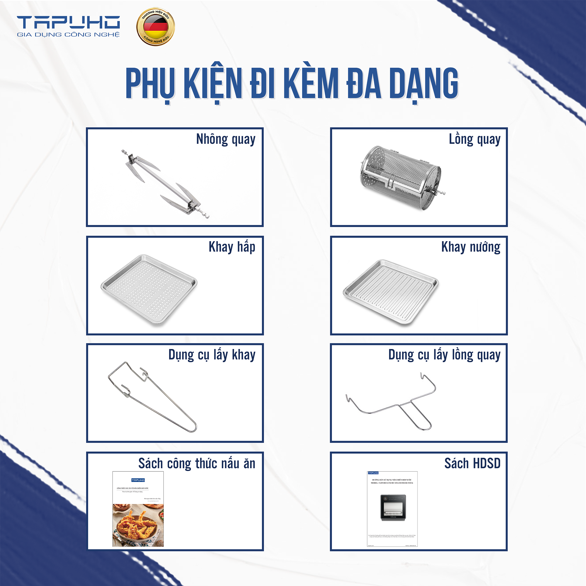 phụ kiện đa dạng