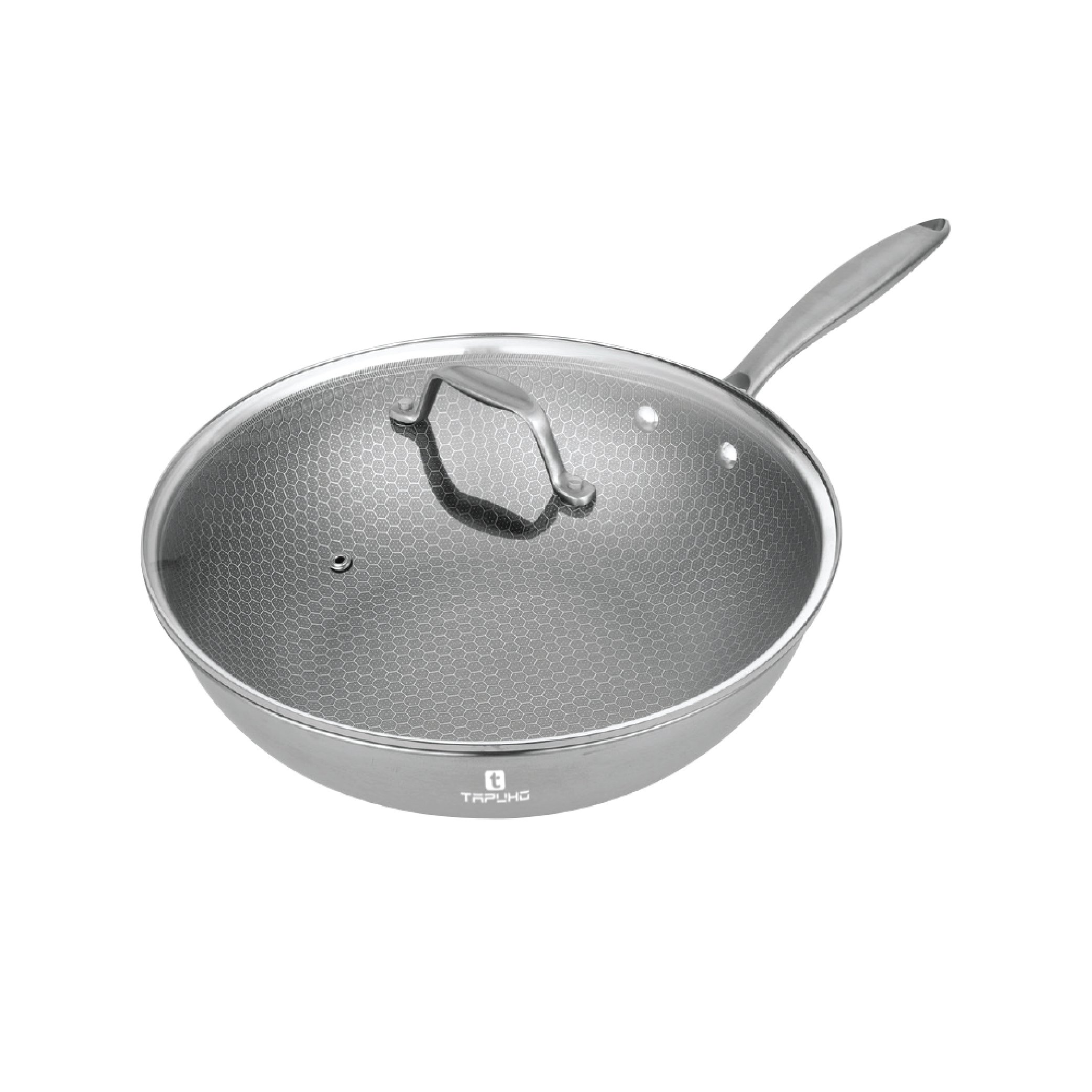 Premium Non-Stick Solid 304 Stainless Steel Pan TP-1822
