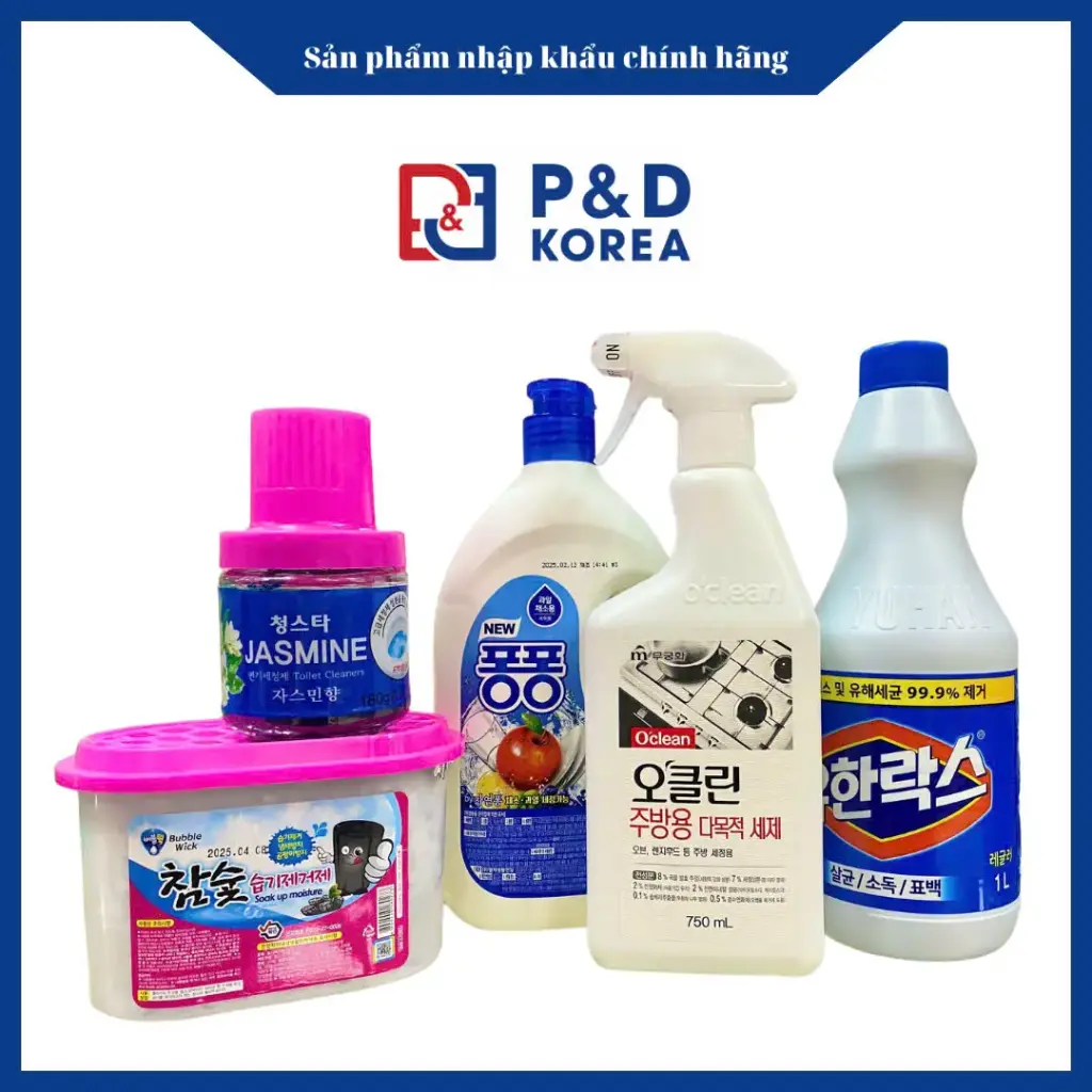Combo tẩy rửa 1