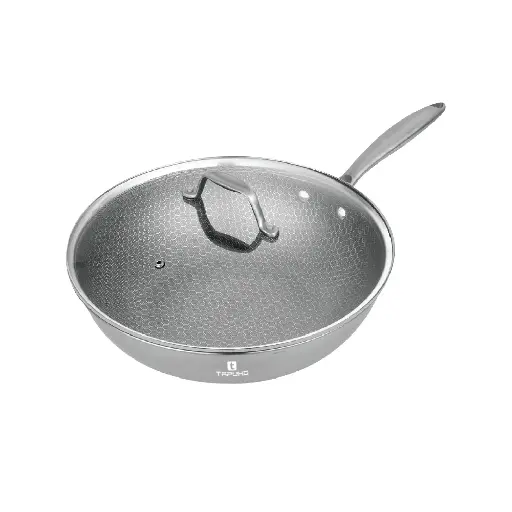 [TP1822] Chảo Inox304 Nguyên Khối Cao Cấp Chống Dính TP-1822