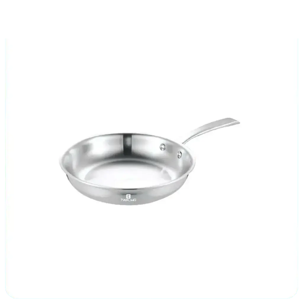 Chảo Rán Inox304 Cao Cấp TP-1828 (24cm x 5.2cm) | Tapuho
