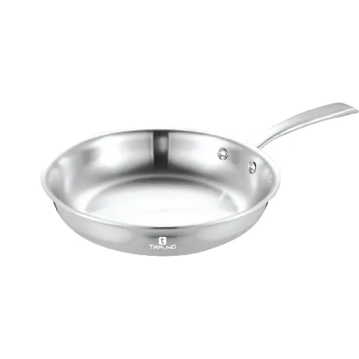 [TP1828] Chảo Rán Inox304 Cao Cấp TP-1828 (24cm x 5.2cm)