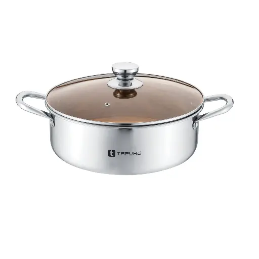 [TP2022] Nồi Lẩu Inox Cao Cấp TP-2022 28cm