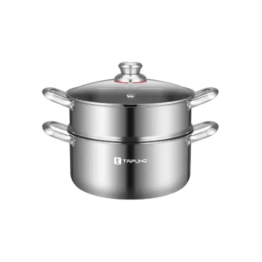[TP2034] Nồi Hấp Inox 3 Lớp 2 Tầng Cao Cấp TP-2034 26cm